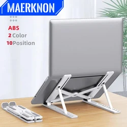 Laptop Stand For MacBook Pro Air Foldable Tablet Bracket Laptop Holder Support Computer Accessories Foldable Lap Top Base For Pc