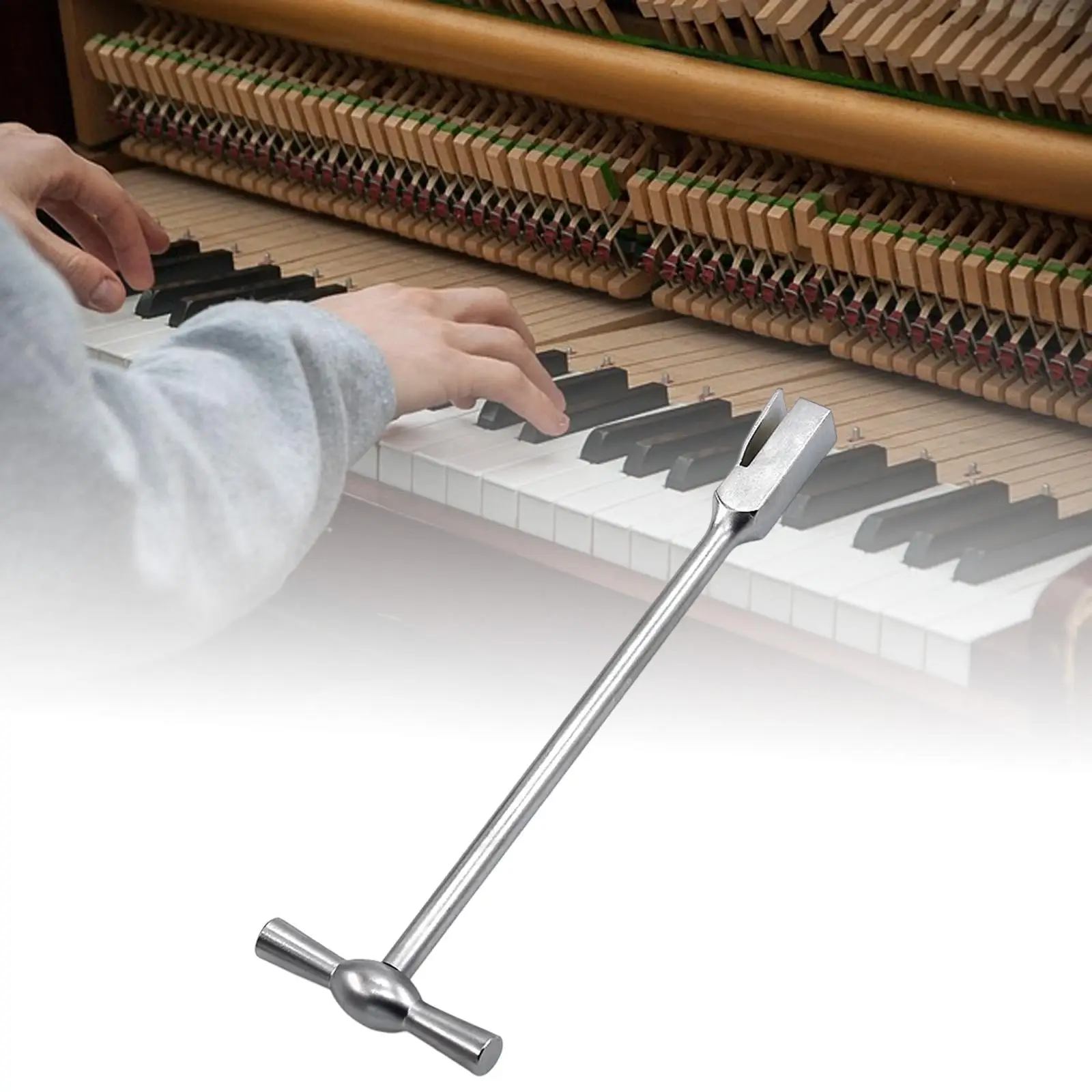 

Инструмент для настройки и проверки фортепиано, металлический аксессуар для ремонта и использования на сцене, для запасных частей и игры на фортепиано