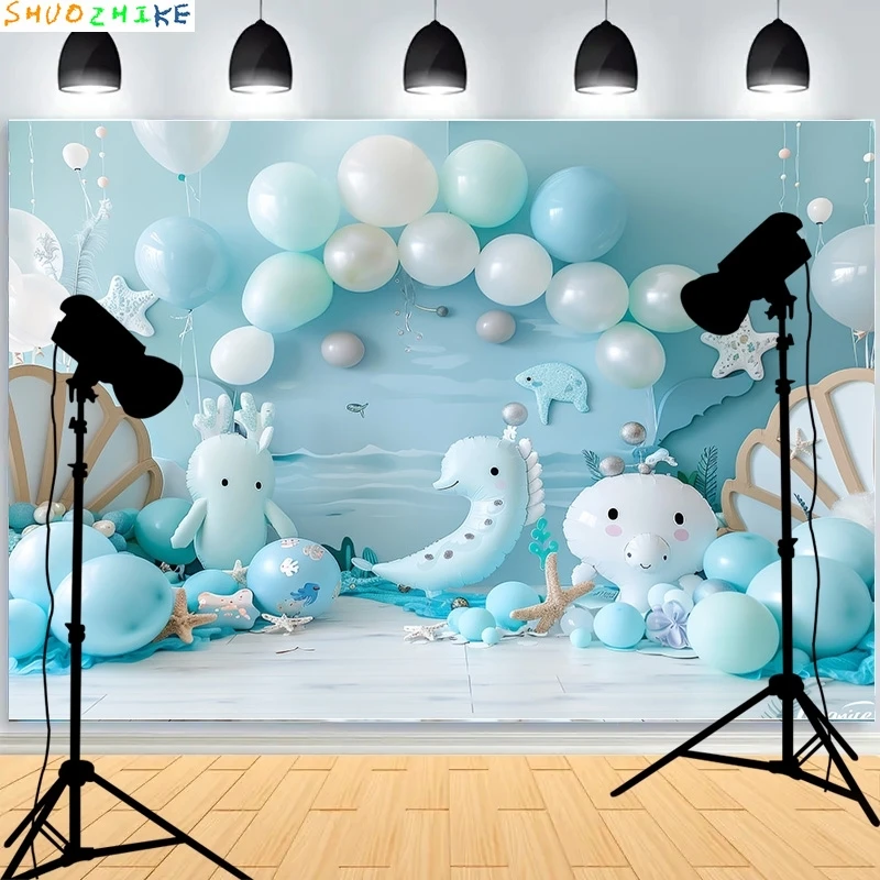 بالونات ملونة نابضة بالحياة ، خلفيات ، مستلزمات التصوير الفوتوغرافي ، حفلة أعياد الميلاد ، ديكور غرفة الأطفال ، خلفية استوديو الصور ، الدعائم ، أو