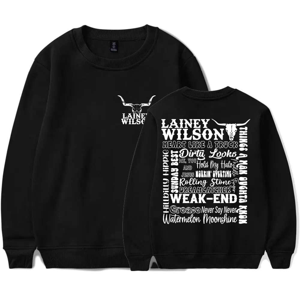 Lainey Wilson 90s Vintage Merch Sweatshirt Men Women Sports Pullover Harajuku Sweatshirt Fashion Unisex Pullover