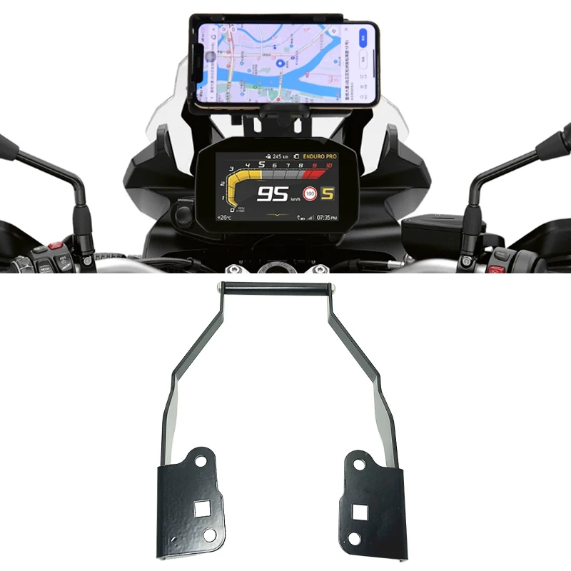 For BMW F750GS F850GS F750 GS F850 GS 2018-2023 Windshield Stand Holder Mobile Phone GPS Navigation Plate Bracket Motorcycle