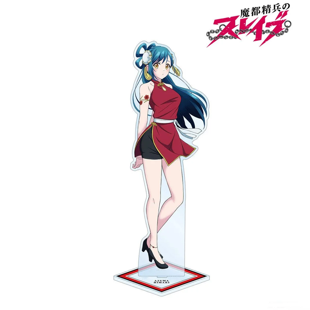 Anime Peripheral Store Chained Soldier Kyouka Himari Azuma Shushu Suruga Tenka Acrylic Stand Desktop Decor Fans Gifts About 15cm