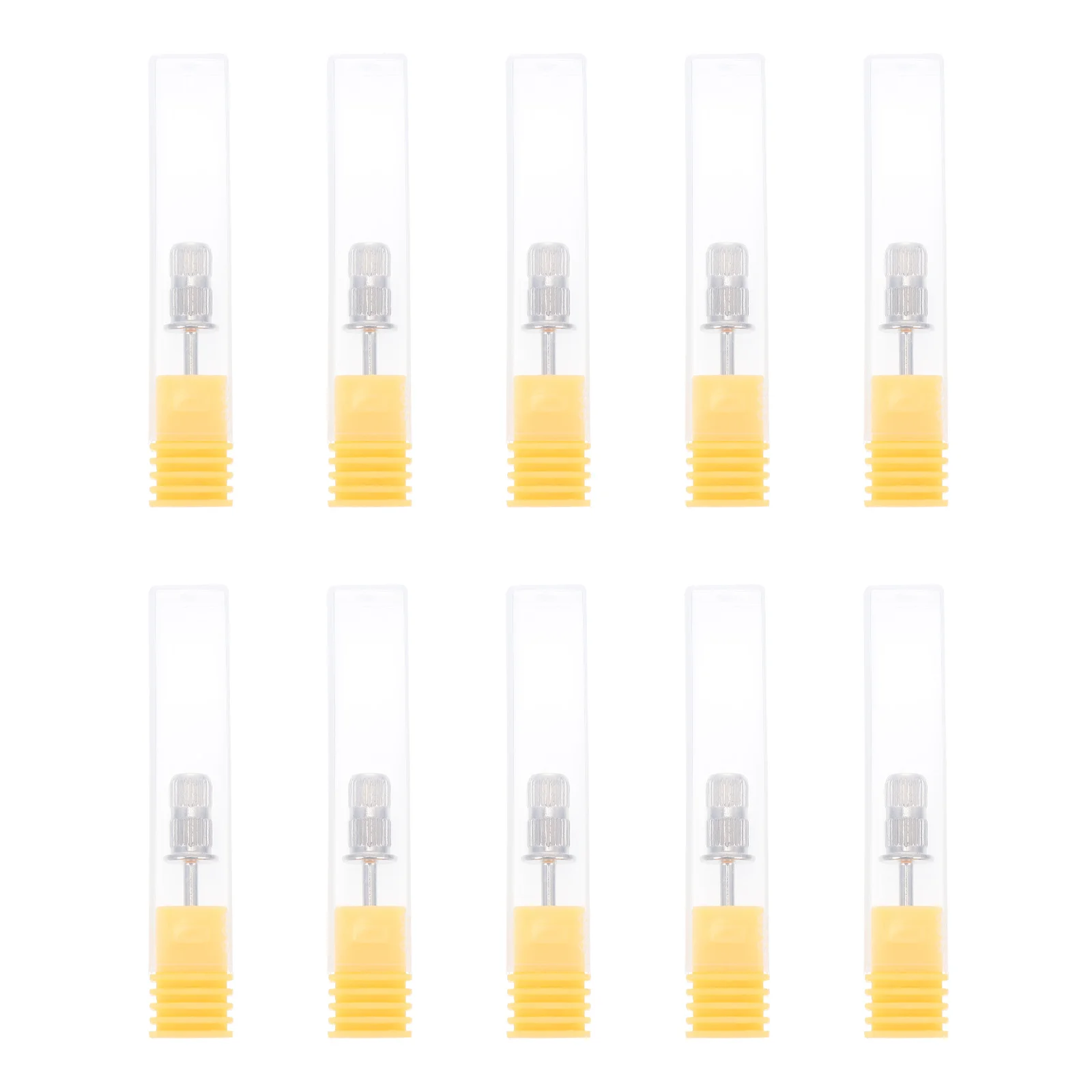 

10pcs Drill Bits Manicure Polishing Machine High Strength Tungsten Steel Grinder Tools For Nail Art Design Manicure Pedicure