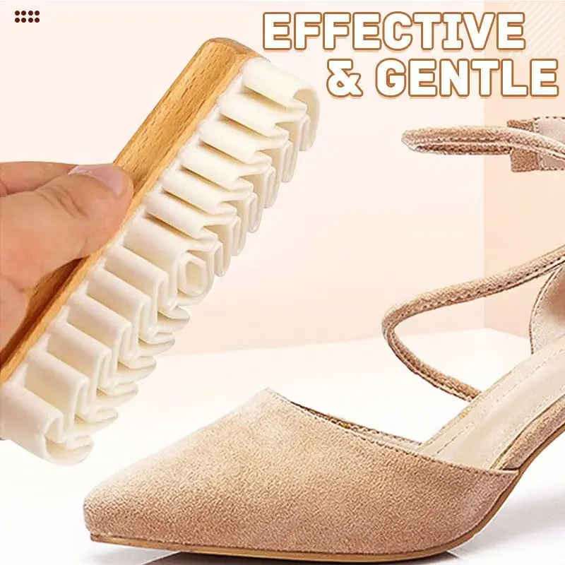 1PC Cleaning Scrubber Brush for Suede Nubuck Material Shoes/Boots/Bags Scrubber Cleaner Magic TPR Silicone Brush