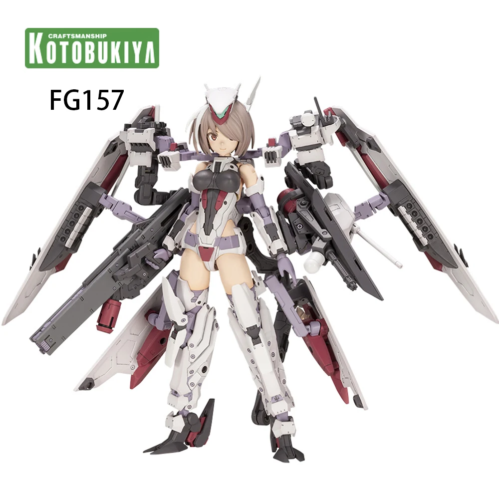 

In Stock Kotobukiya FG157 Frame Arms Girl Kongo Assembly Model Original Action Anime Figure Model Kits Collectible Toys