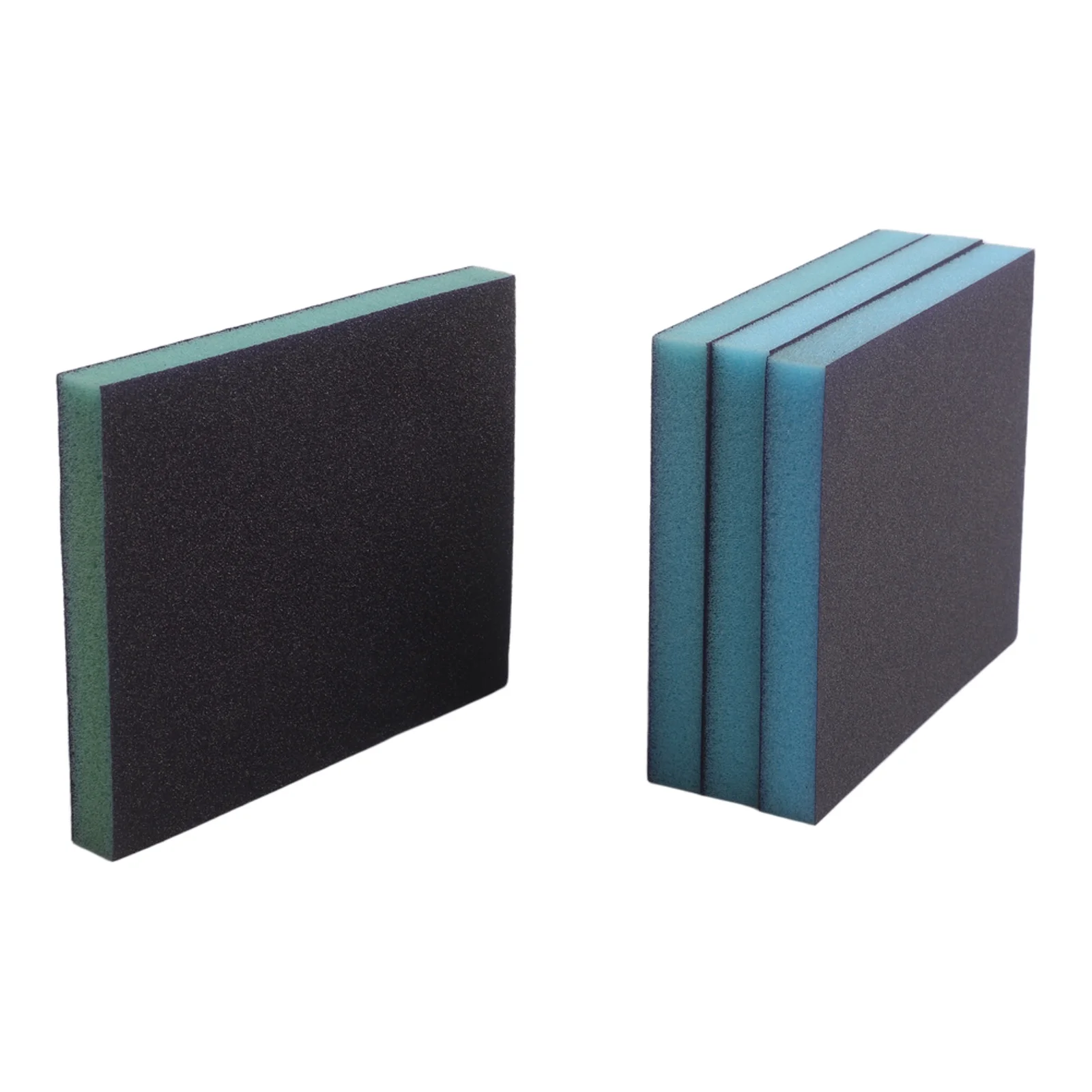 Home Improvement Sanding Sponge Pads Abrasive Sanding Pad Blue Dual-Sided Abrasive Economical Sanding Solution