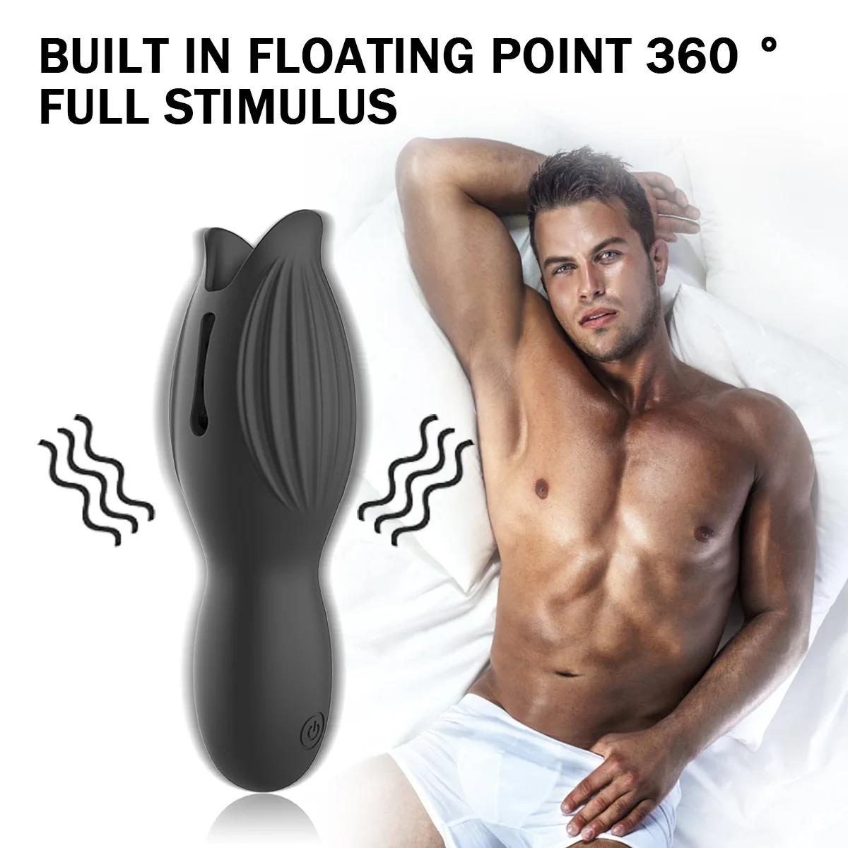 

Silicone Penis Exerciser Male Glans Oral Sex Vibrating Masturbation Cup Ghost Exerciser