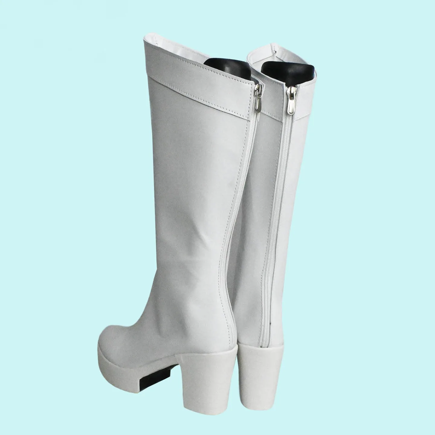 レッドセイバーネロコスプレ靴ゲームフェイト/エクストラアートワークスコスプレ小道具アクセサリーホワイトハイヒールハロウィンブーツカスタムメイド