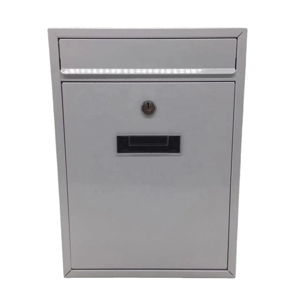 metal outdoor stainless post paper lock small wall modern mailboxes residential mailbox