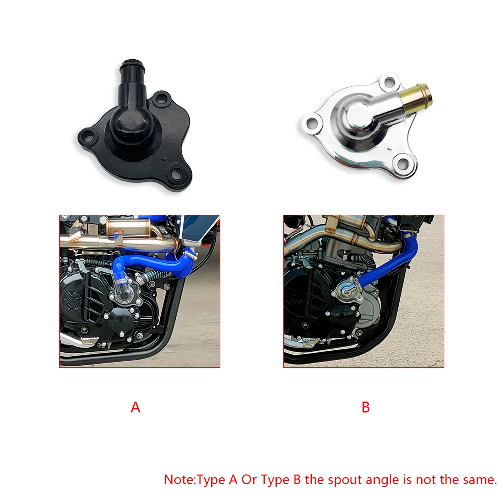 OTOM Motorcycle Accessories Water Pump Shaft Cover O-ring Seal Bearing Impeller Gear Kit For ZONGSHEN CBS300 NB300 4T Engines