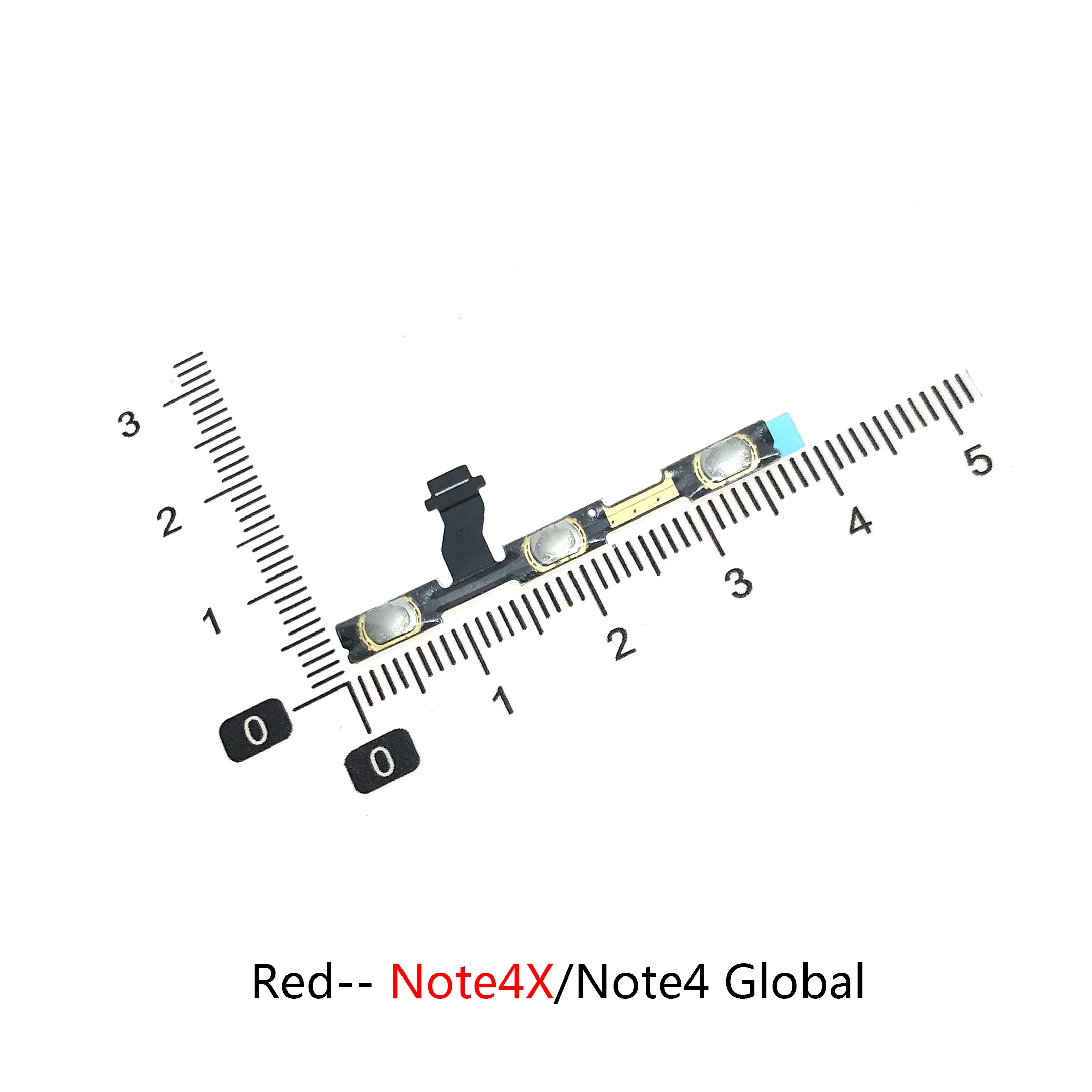 For Xiaomi Redmi Note 2 3 3Pro 4 4X 5 6 7 Pro S2 Note3 Note5 Power On Off Volume Button Flex Cable Switch Key Control