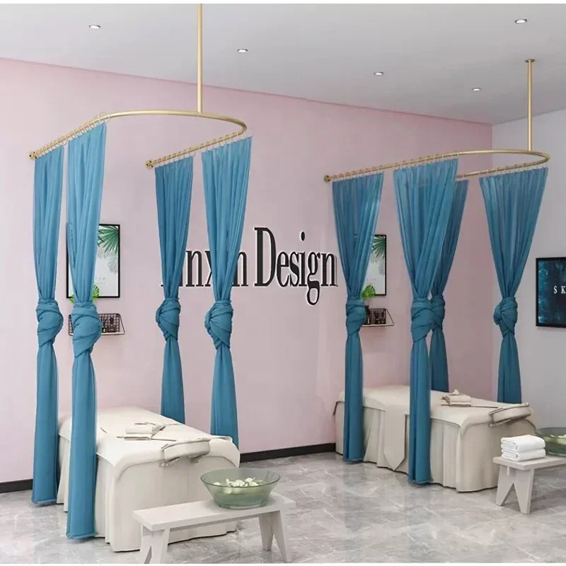 Fashion Fitting Room Frame Curtain Changing Room Retail Dressing Room Semi Circle Kit