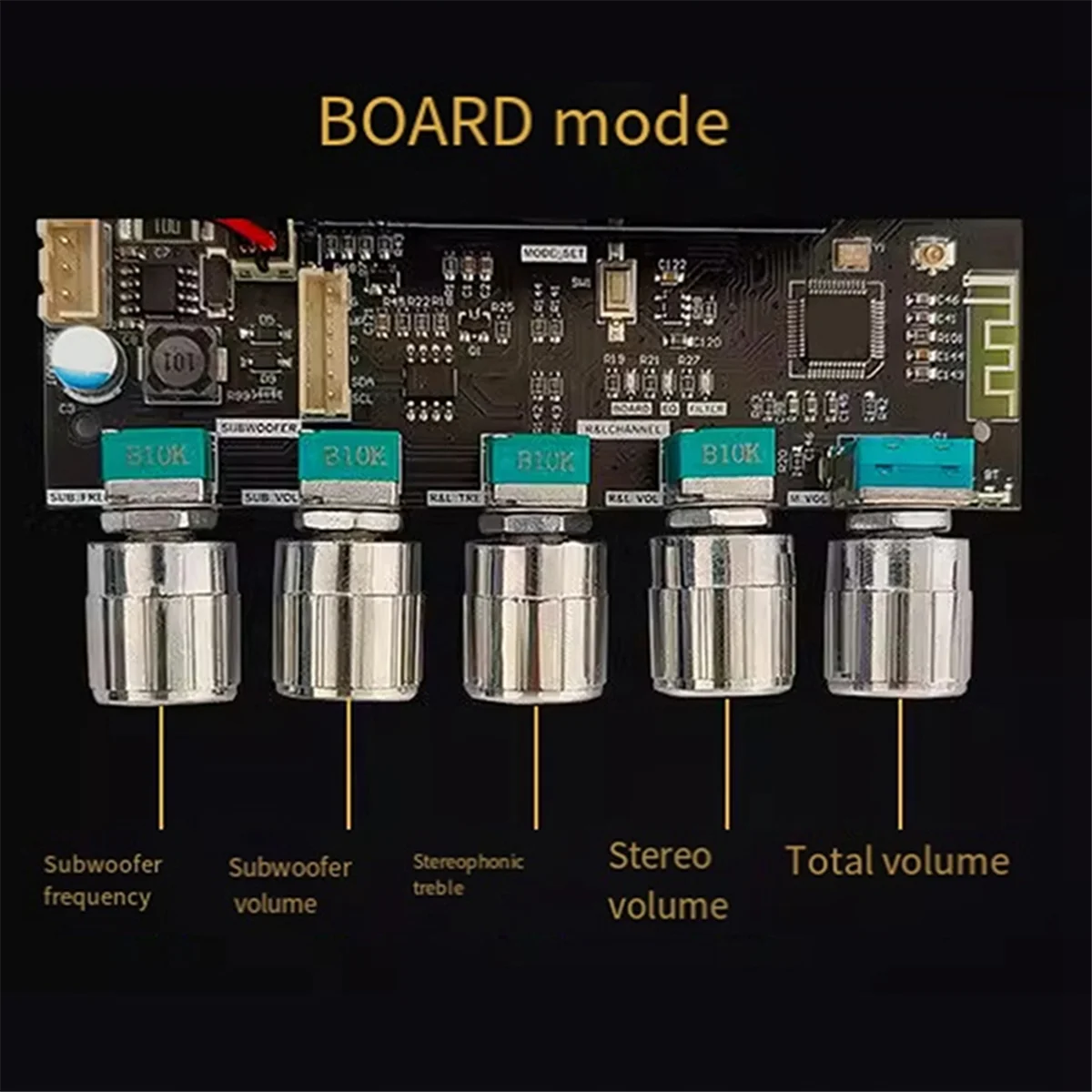 ZK-DAS A1 Bluetooth-Verstärkerplatinenmodul 2x160W+220W TDA7498E+ADAU1701 mit DSP-Multifunktions-Komfortmodul, A ST