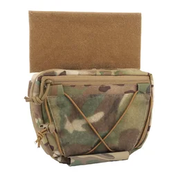 Tactical Vest Sub Abdominal Pouch Hanging Raid Drop Bag Shoulder Pack Hook Loop Airsoft Hunting Fast Access Belly IFAK Organizer