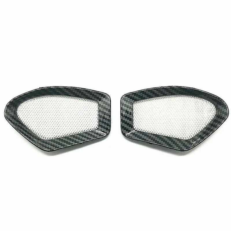 Motorcycle Front Air Intake Grille Cover Gas Tank Air Intake Vent Cover Fairing Cowl Net for Ducati Monster 696 796 1100