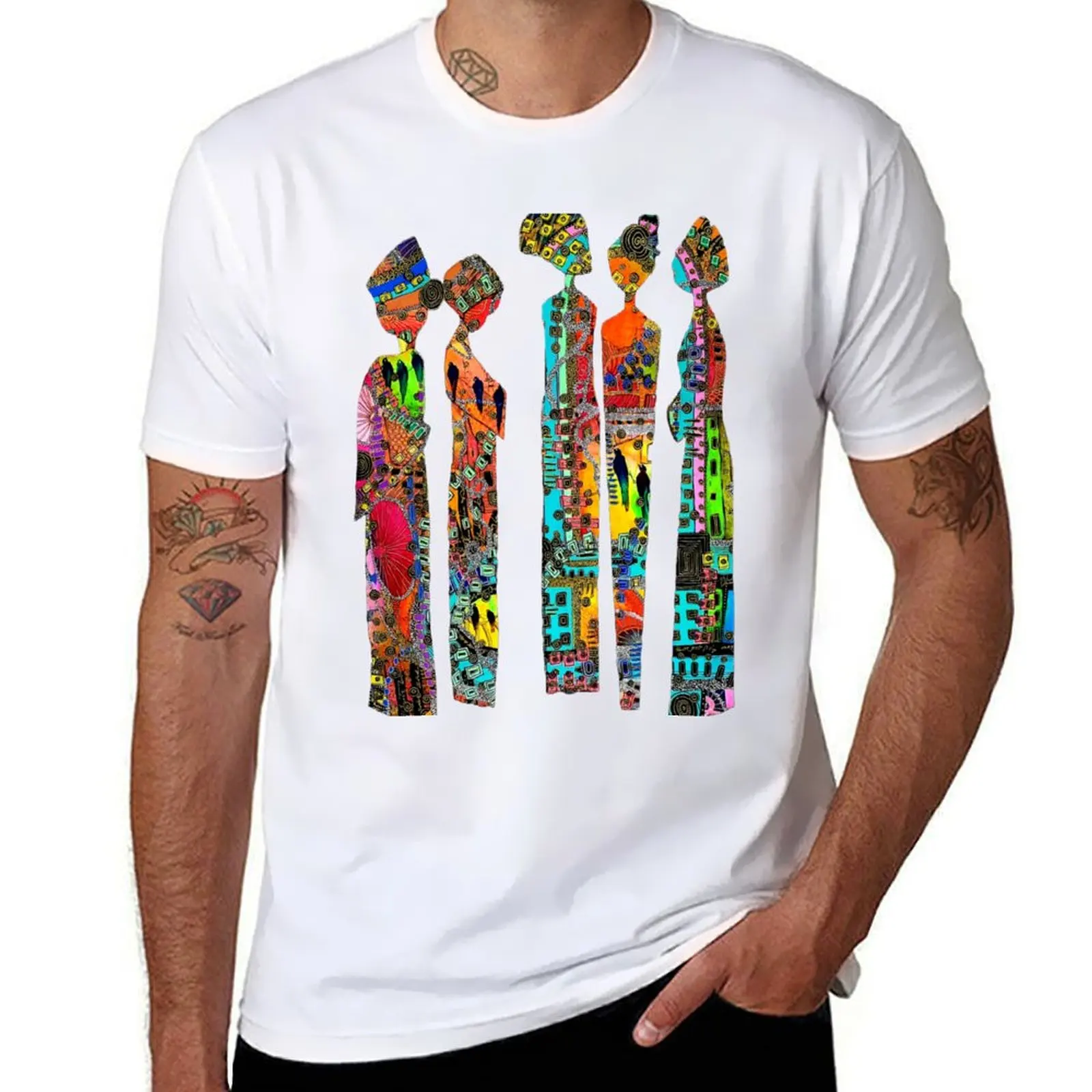 

Tribe T-Shirt graphic tee shirt graphic t shirts plus size tops oversized t shirts men