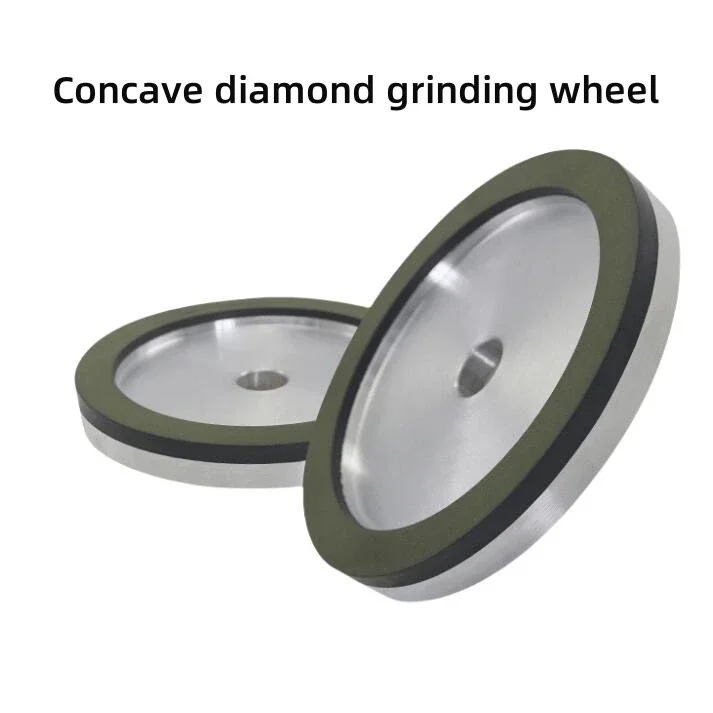 Alloy resin disc-shaped single-sided concave diamond grinding wheel angle grinder for wood polishing and trimming of burrs