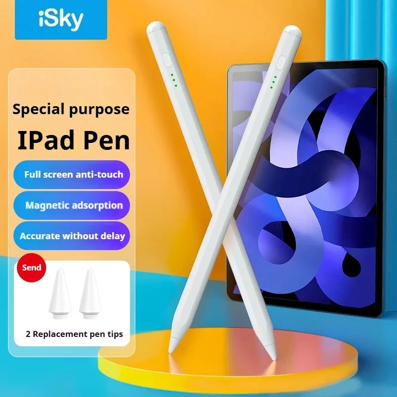 

Magnetic Stylus Pen for Apple Pencils with Palm Rejection Power Display for iPad/air/Pro Apple Pencil for iPad Accessories