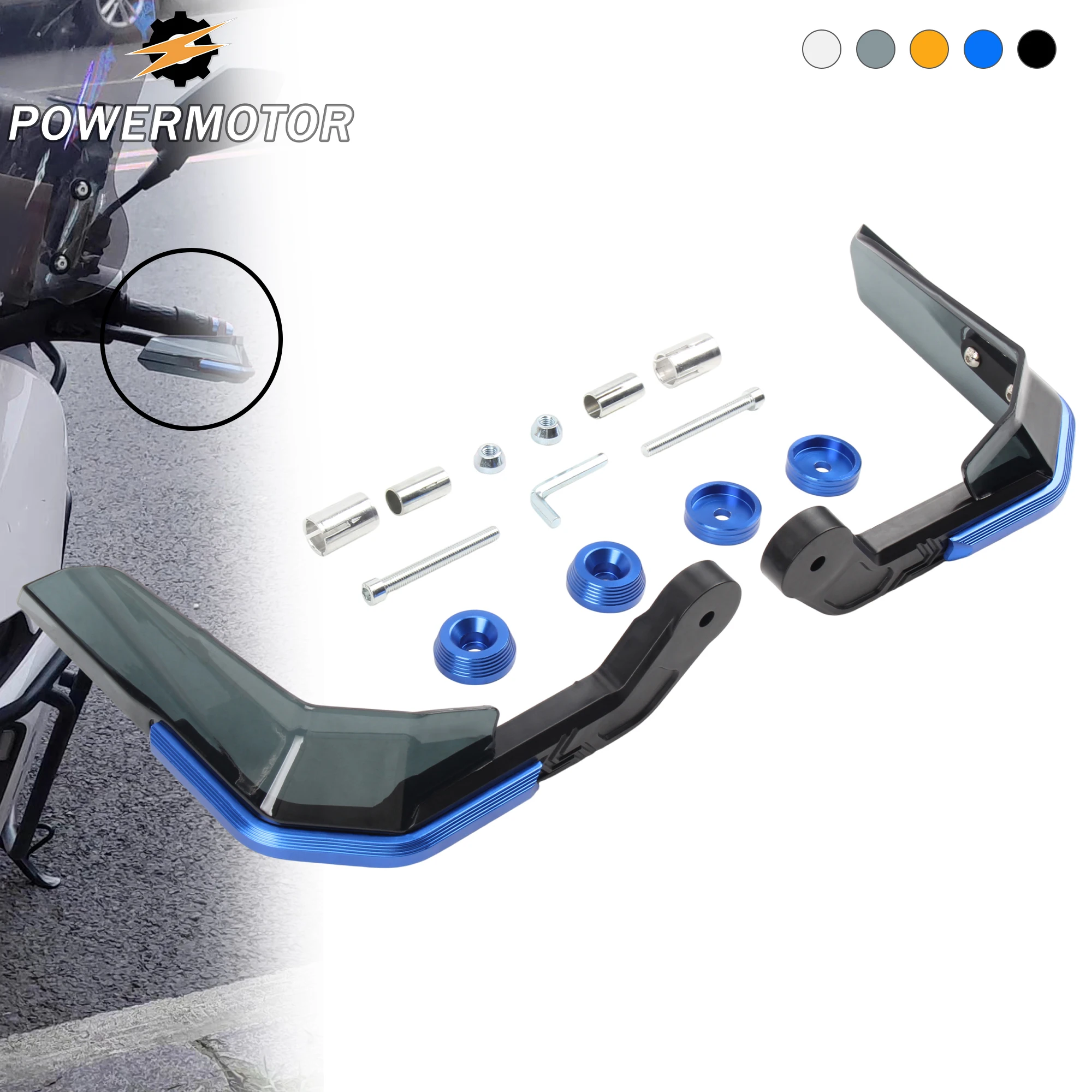 

For KTM Handguard Shield Windproof for Honda Yamaha KTM KAYO DirtBike Motocross Supermoto Universal CNC Hand Guard Modification