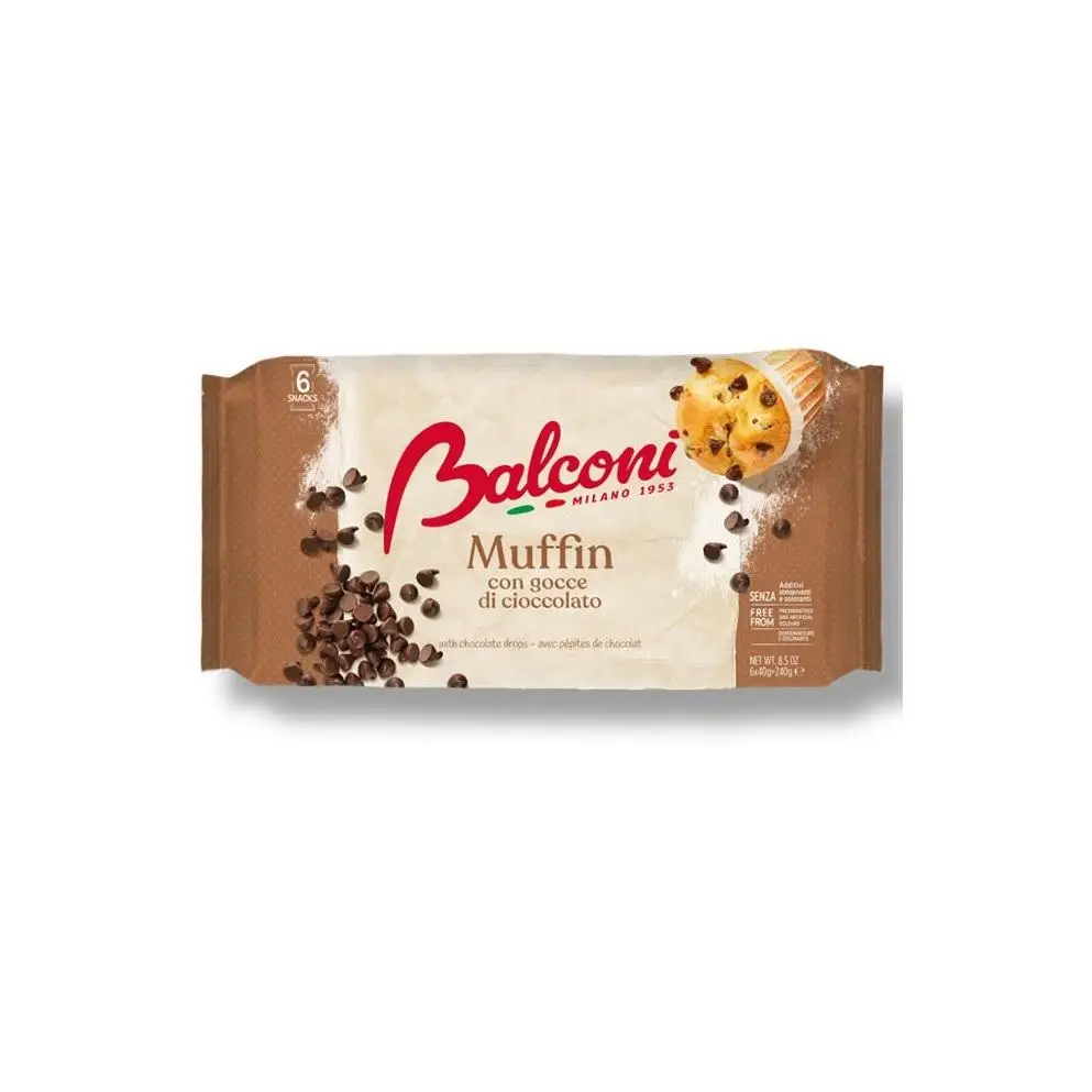 Balconi-Muffin de Chocolate com Pluma, Pacote de 5 Peças