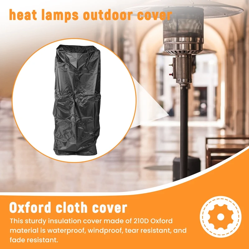 patio heater covers Patio Heater Covers Waterproof Outdoor Heater Cover 210D Oxford Waterproof, Windproof,