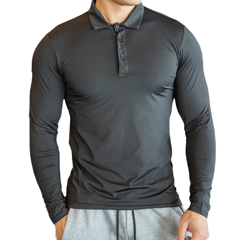 Men Compression Sport T-Shirt Long Sleeve Top Gym Running Clothing Fitness Tight Sportswear Hiking Rashgard Sweatshirt Plus Size