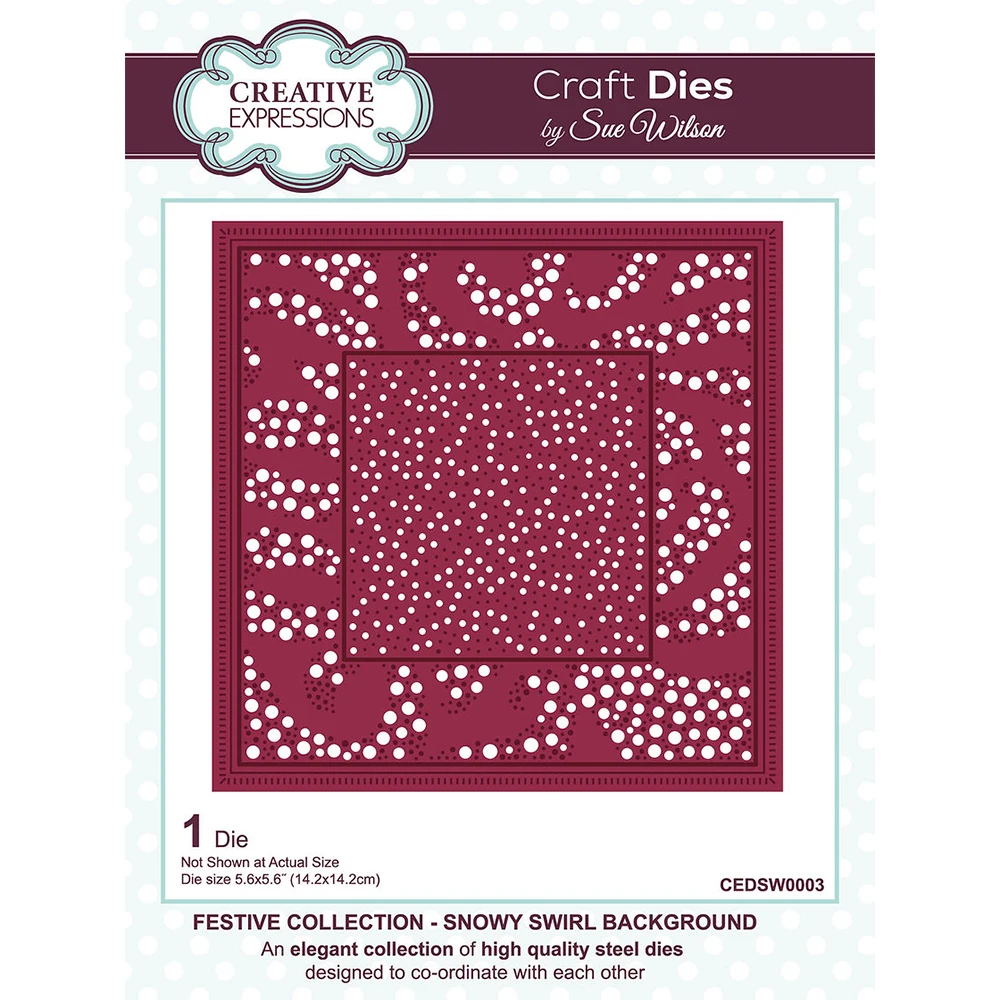 

Snowy Swirl Background Metal Cutting Dies Plate DIY Scrapbooking Holiday Card Embossing Christmas Greetings Words Text Die Set