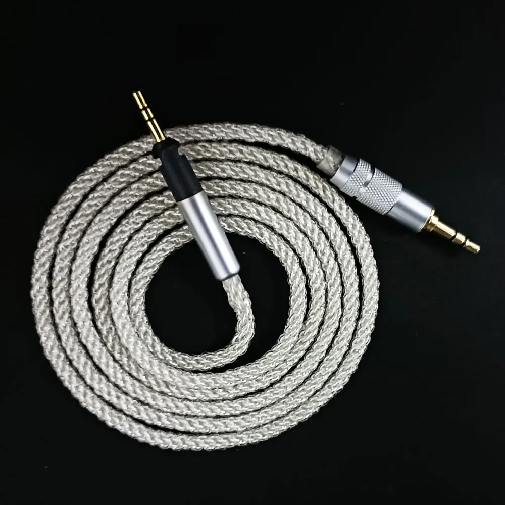 Wysokiej jakości kabel zamienny do Sennheiser HD598 HD558 HD518 HD595 HD599 kabel słuchawek 3.5mm do 2.5mm zestaw słuchawkowy kabel Audio