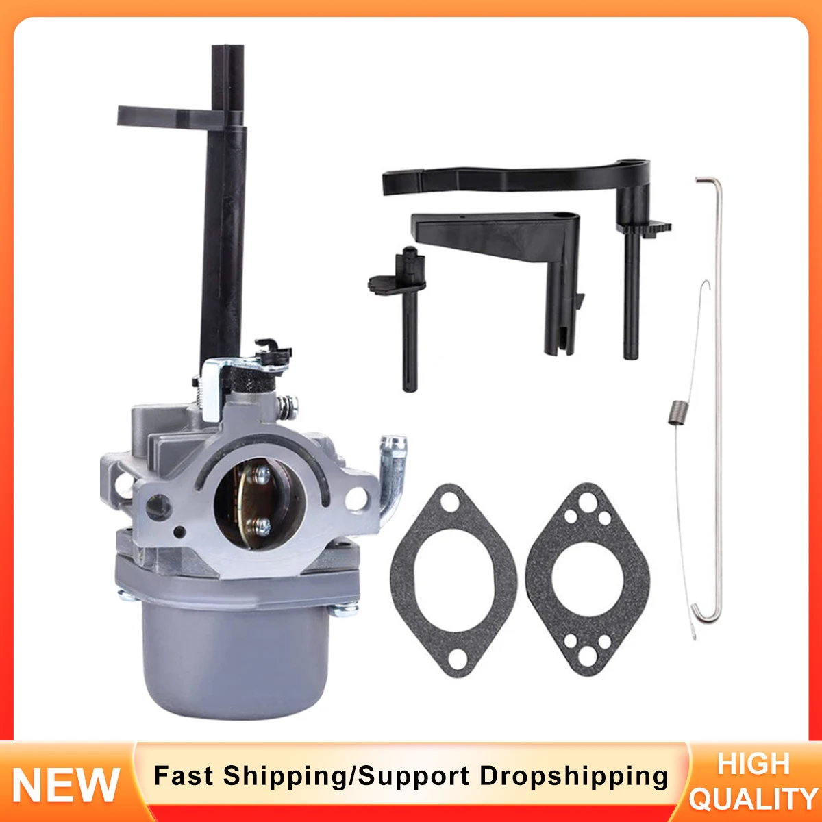 

Carburetor for Briggs Stratton 591378 697978 696132, Fits 10HP Engines & 5-8.5KW Generators