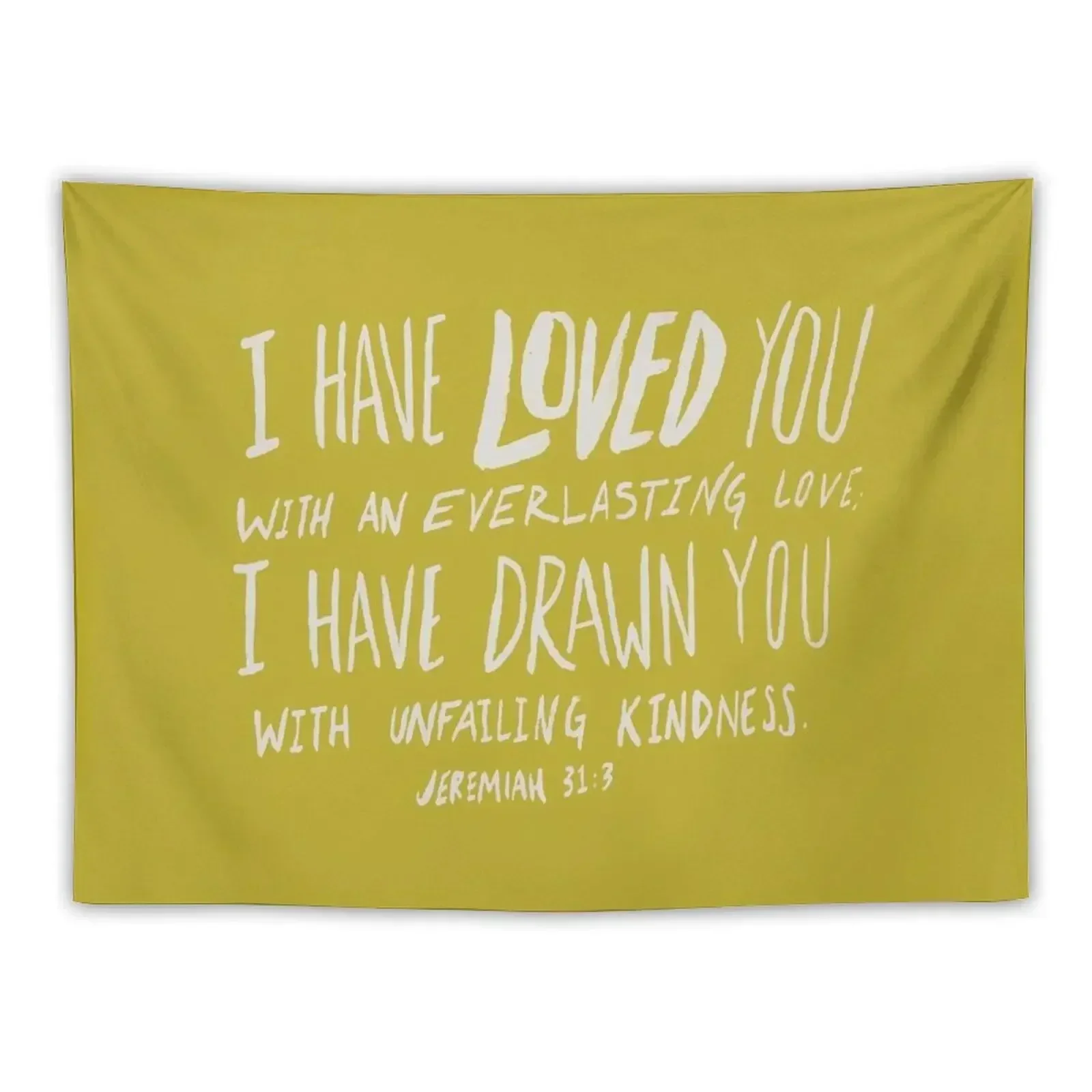 Everlasting Love x Mustard Tapestry Home Supplies Carpet Wall Bedroom Decoration Room Design Tapestry