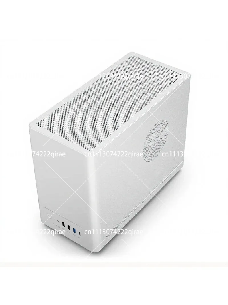 Mini PC Case ITX MATX SFF Desktop Chassis Space-Saving High Airflow USB 3.0 for Office Gaming
