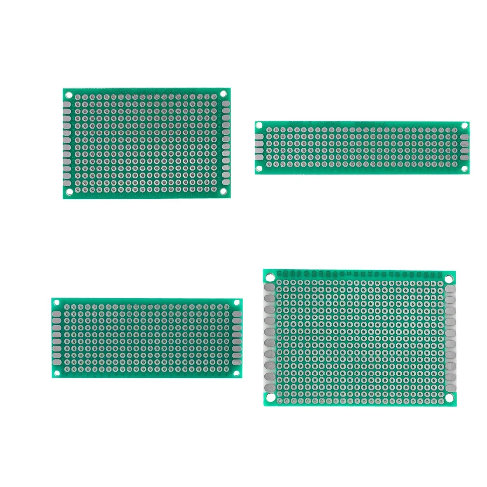 20 ピース/ロット 2 × 8 センチメートル 3 × 7 4 × 6 5 × 7 片面プロトタイププロトタイプ PCB Diy ユニバーサルプリント回路 PCB ボードプロトタイプ PCB キットセット