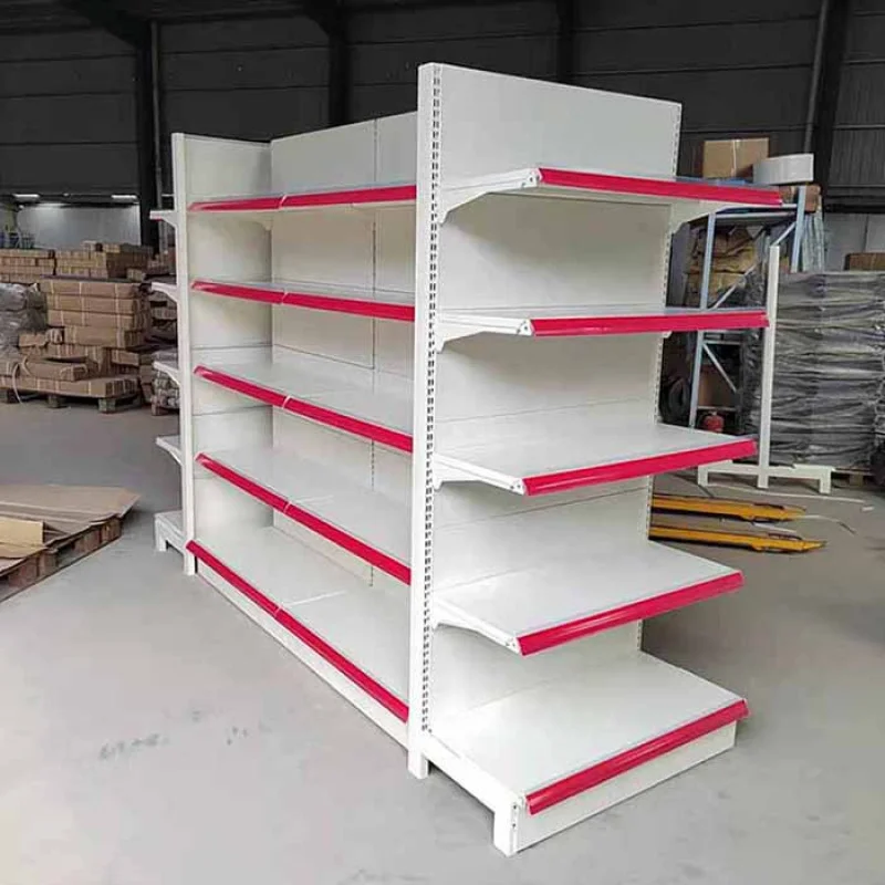 

custom.Xingye Factory Wall Gondola Estantes Metalicas Shelving Gondolas Para Supermercados Supermarket Grocery Stores Equipment