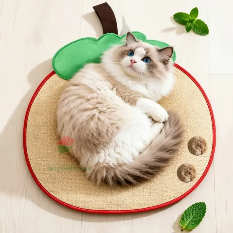 Pet Summer Mat Cute Cat Cooling Sofa Breathable Small Dog Bed Cushion Moistureproof Rattan Wear Cat Mat Accessories Pet