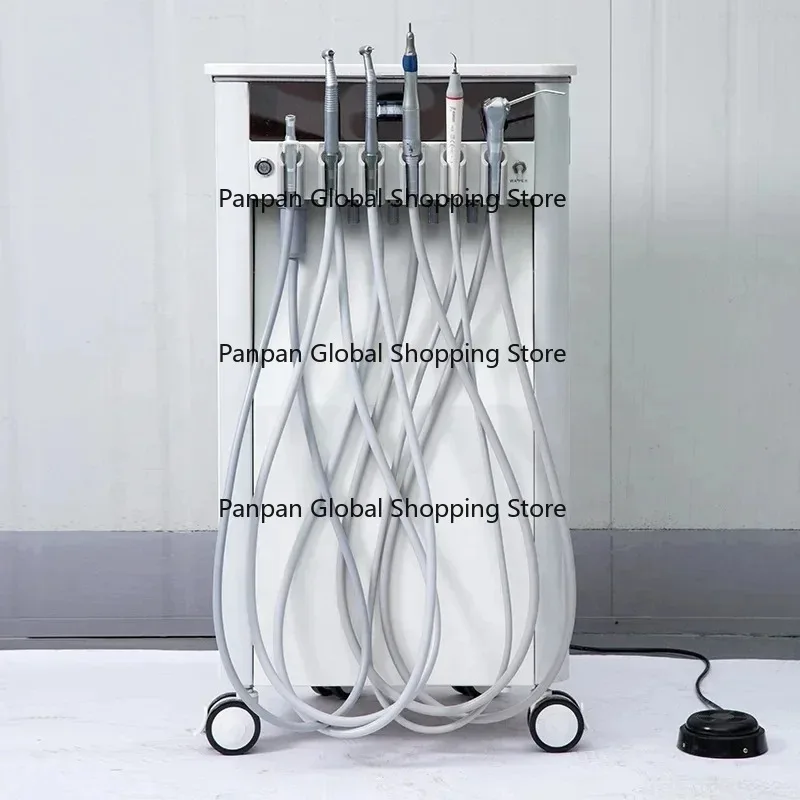 

Por Removable Cart Veterin-ary den-tal Unit with Suction for Animal Teeth Cleaning Mobile den-tal Practice Equipment