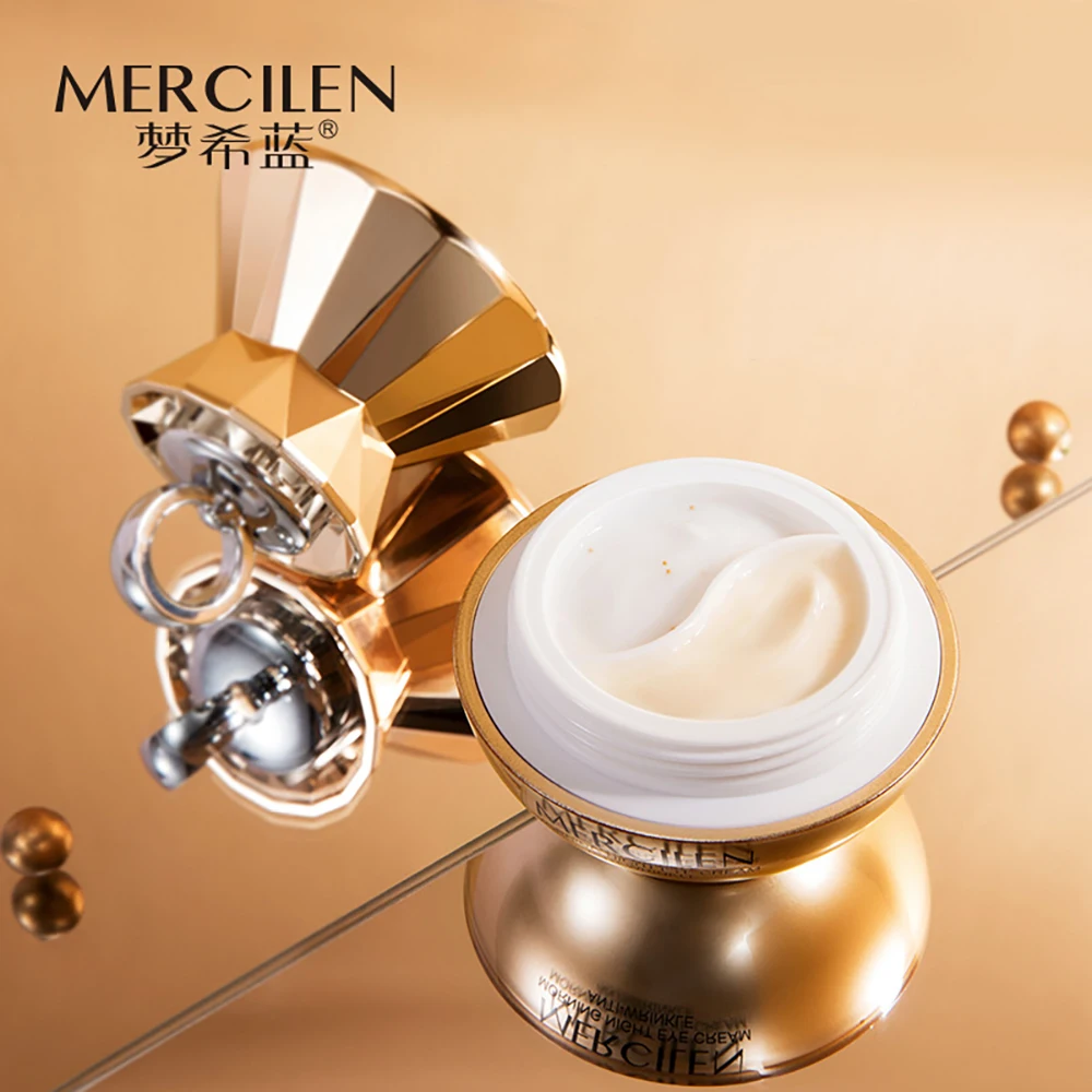 Morning Evening Moisturizing Electric Massage Eye Cream Eye contour Reduce Eye bags dark circles removal Eye Care Serum skincare