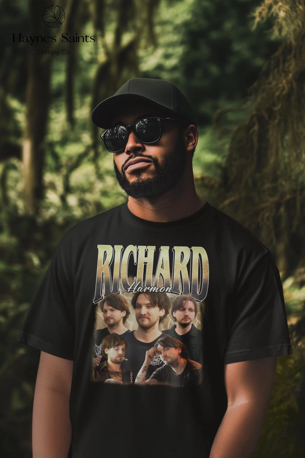 Richard Harmon Retro T-shirt  Murder T-shirt + Continuum T-shirt  Unisex All-Season Pure Cotton Base Layer vintage t shirt