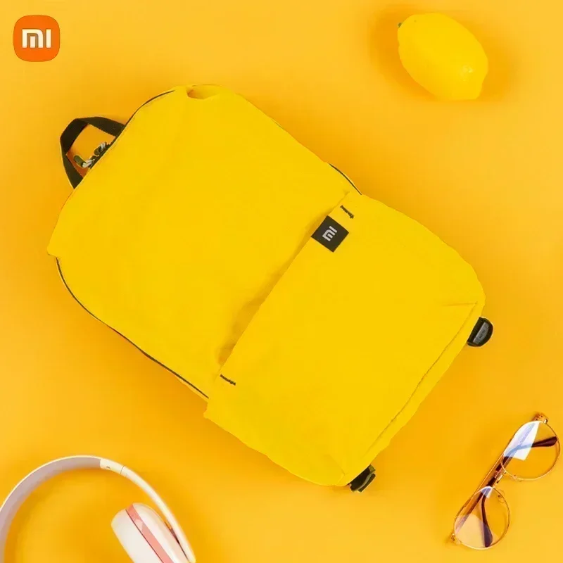 XIAOMI Bunter kleiner Rucksack für Herren und Damen, Umhängetasche, wasserdicht, für den Außenbereich, für Studenten, tragbar, Sporttasche, Laptoptasche, 10–20 l