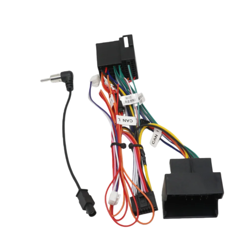 16Pin CANBUS Wiring Harness for Mercedes B200/ML350/Vito/Viano – Android Radio Power Adapter