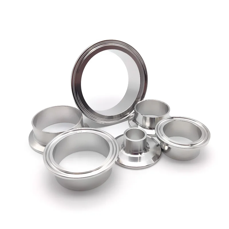 

0,5 "0,75" 1 "2" 3 "4" 12,7-108 мм из нержавеющей стали SS304 санитарно-гигиенический тройной зажим быстроразъемный фланцевый патрон сварной трубный фитинг