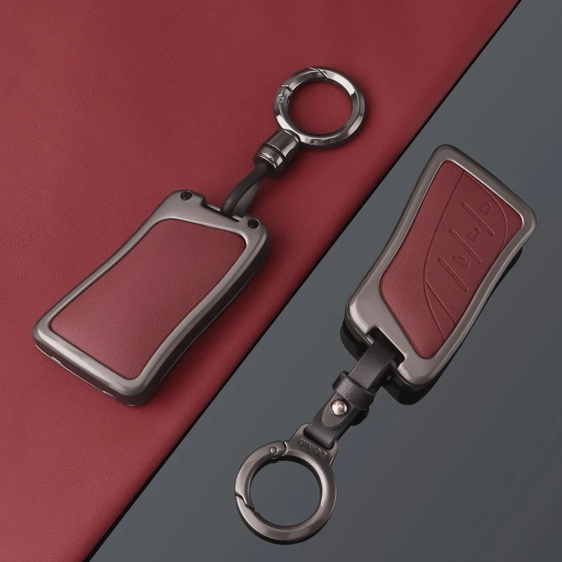 Premium Zinc Alloy Key Cover Case for Lexus ES/CT200h/IS300/GX400/LS460 - Protective Key Fob Shell Keybag Keychain