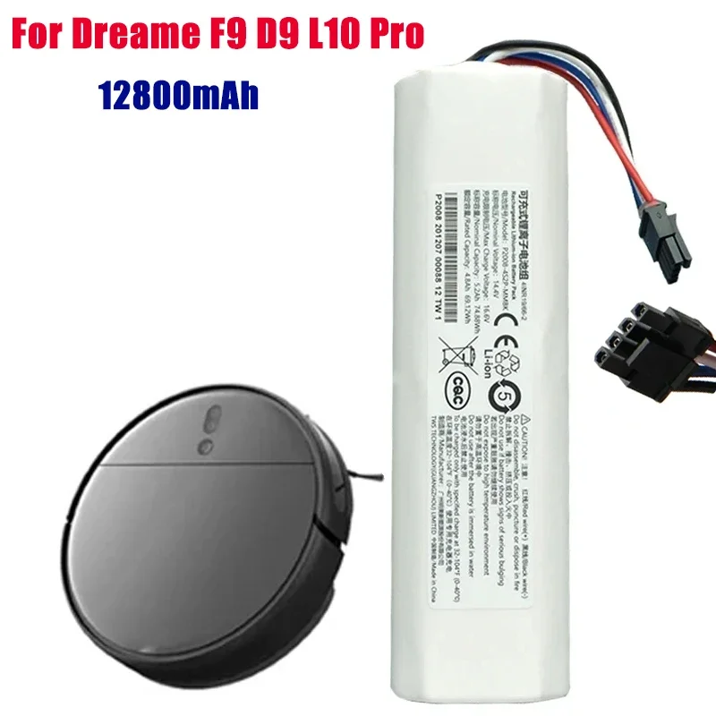 

Original 14.4V Robotic Vacuum Cleaner Replacement Battery For Dreame F9 D9 L10 Pro Plus RLS3 RLS5 RLS5L RLS5D Accessories Parts