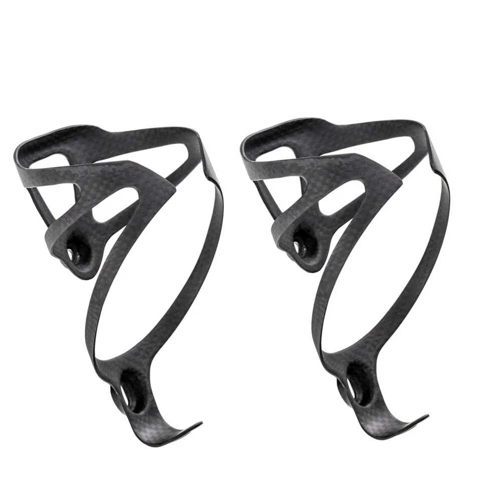 

Carbon fiber 3k Bicycle Bottle Cages MTB Road Bicycle Water Bottle Holder Lightweight Cycling Bottle Bracket Bicycle Accessory