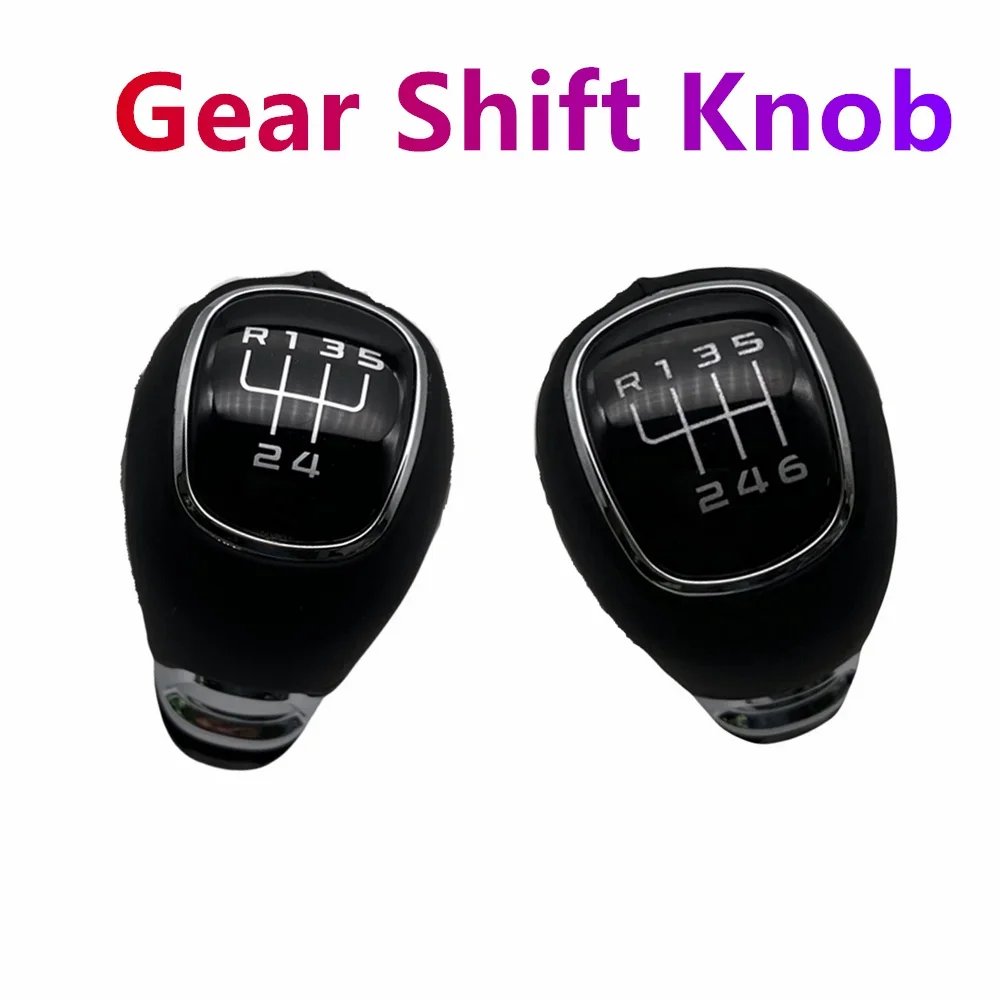 

Новая 5/6-скоростная автомобильная ручка переключения передач, ручка переключения передач, чехол для Skoda/ Octavia A5 A6 2004-2012 2011 2010 2009