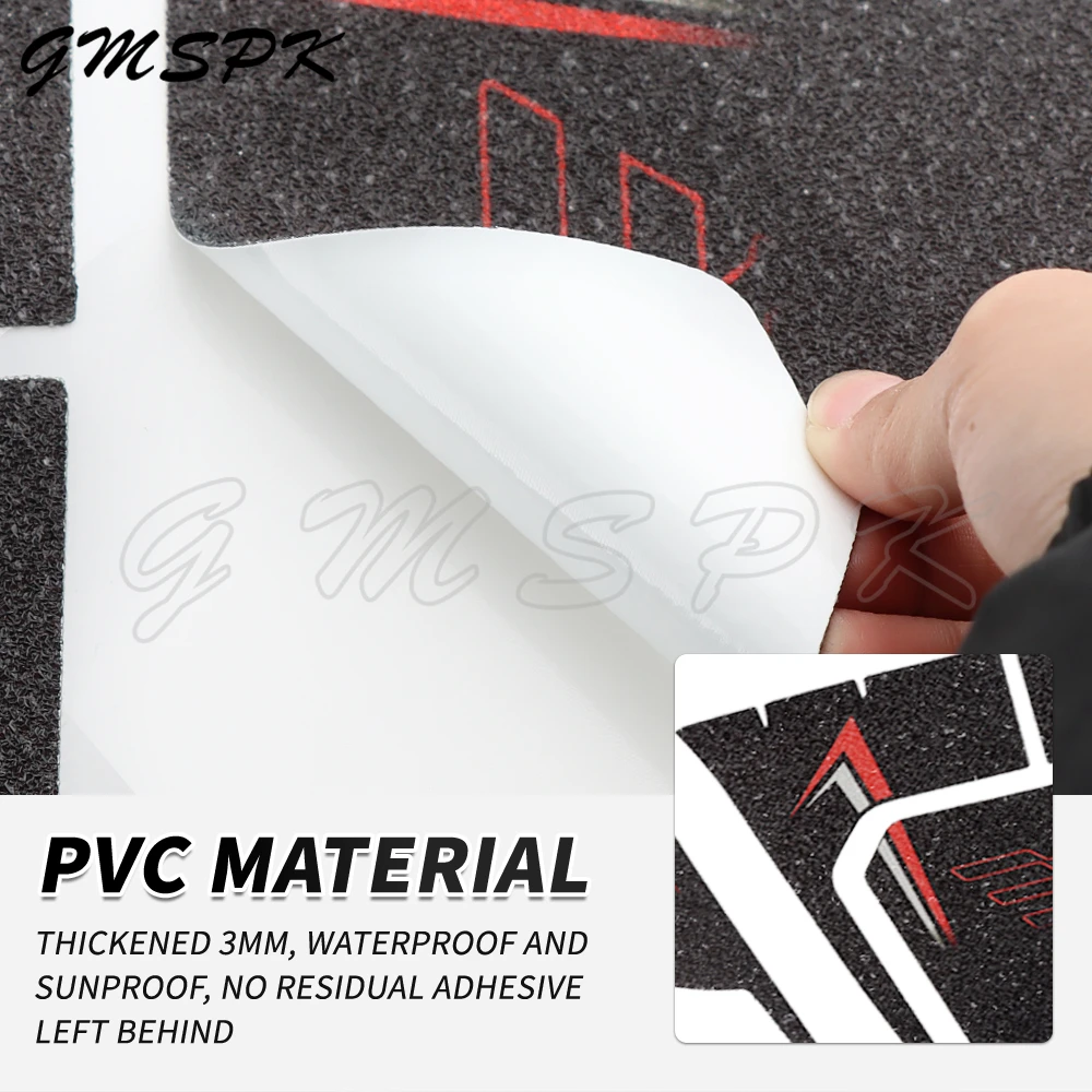 Adesivo protetor antiarranhões para tanque de combustível modificado para motocicleta fosco, decalques adequados para voge sr250gt sr 250 gt sr 250gt