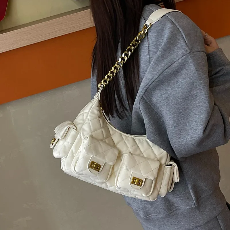 

Sweet Trendy Crossbody Bag - Unique Niche High-End Exquisite Versatile Design Suits Women's Retro Casual Fashionable Use