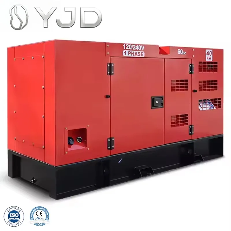 Super Silent 60HZ Diesel Engine  Cummin 40KW 50kva diesel Generator Good Quality