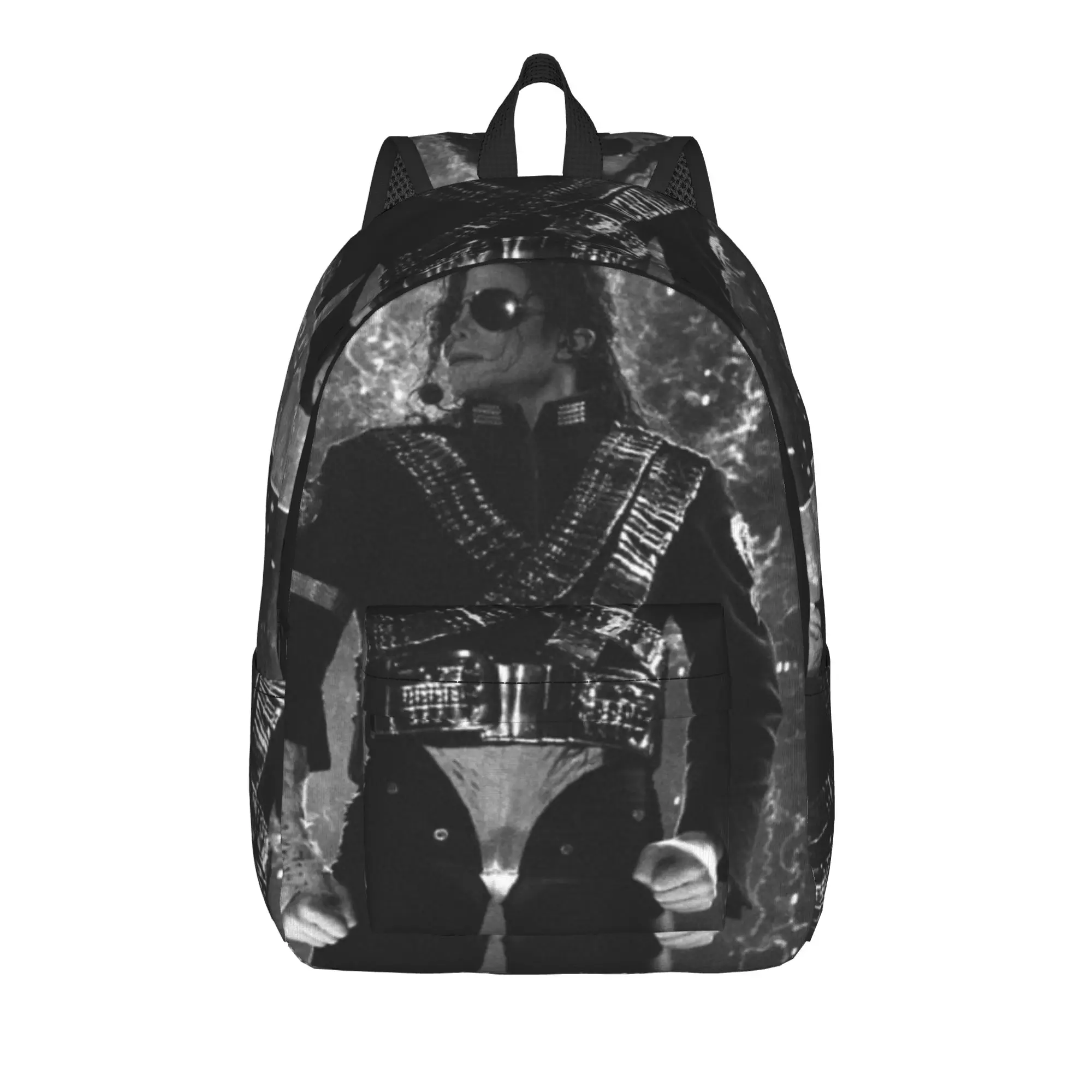 Michaels Jacksons MJ Cool Backpack Sports High School Work  Daypack for Men Women College Shoulder Bag