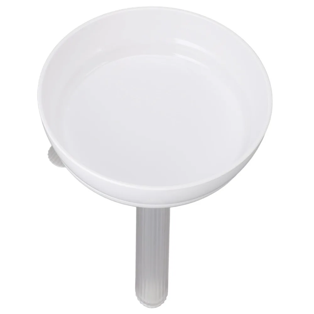 Spine Protective Elevated Cats Dog Bowl Stand Non Slip Base Plastic Raised Pet Feeder Pet Feeding Bowl for Dogs Cats