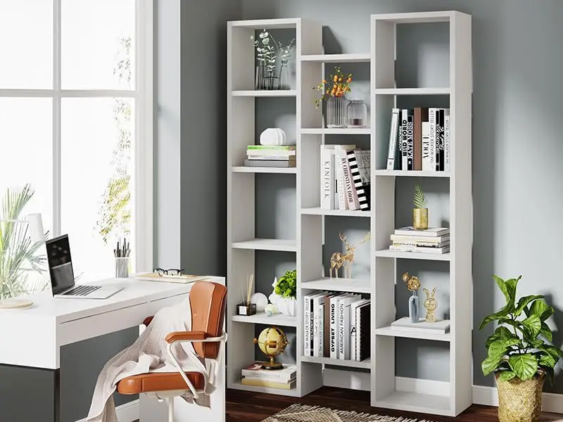 

Furniture 5-layer storage storage bookshelf suitable for bedroom modern minimalist style